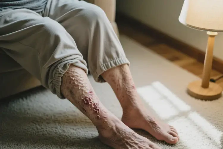 高齡老人四肢起濕疹能不能根治(圖1)