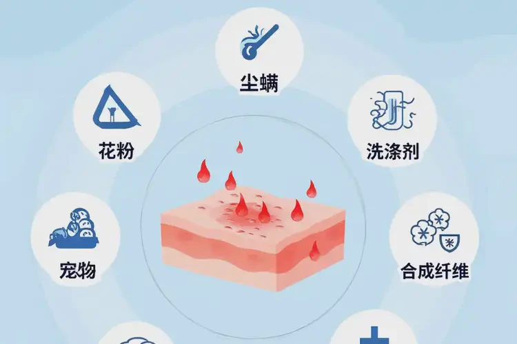 女人大腿上有濕疹可不可以徹底自愈(圖2)