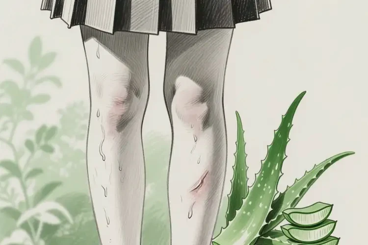 大學(xué)生小腿經(jīng)常起濕疹可不可以根治(圖1)