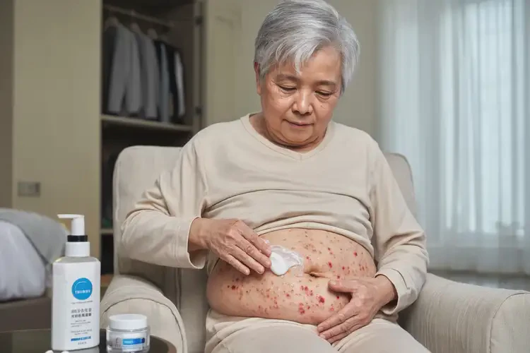 老年人肚子長濕疹可不可以根治(圖2)