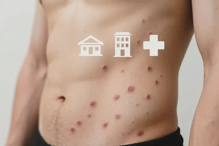 男人肚子上偶爾長濕疹可不可以根治(圖2)