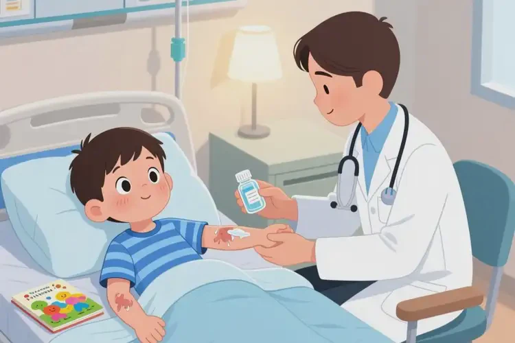 少兒手臂上容易起濕疹可不可以根治(圖1)