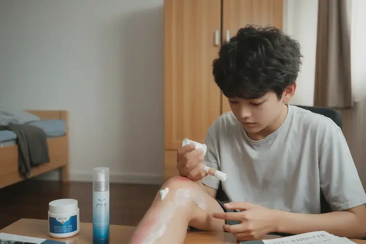 大學(xué)生大腿上偶爾長濕疹可不可以根治(圖3)