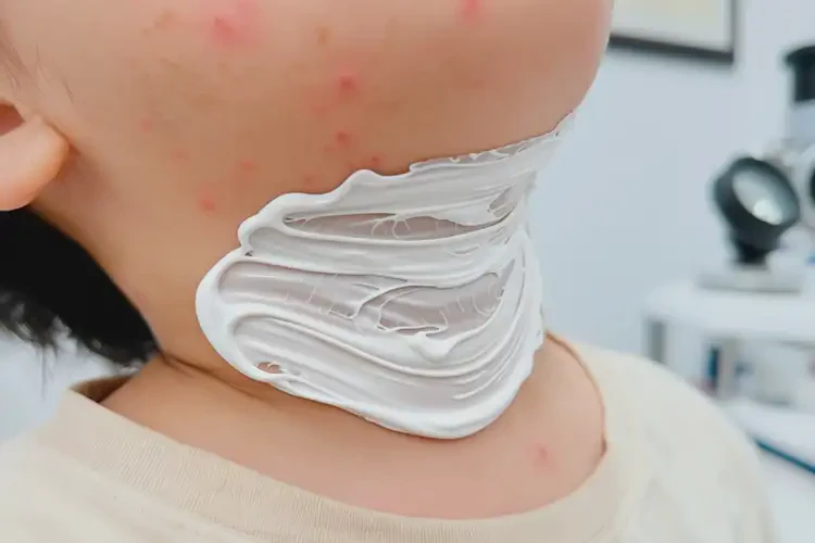 孩子脖子容易長濕疹不管它會自己自愈嗎(圖2)