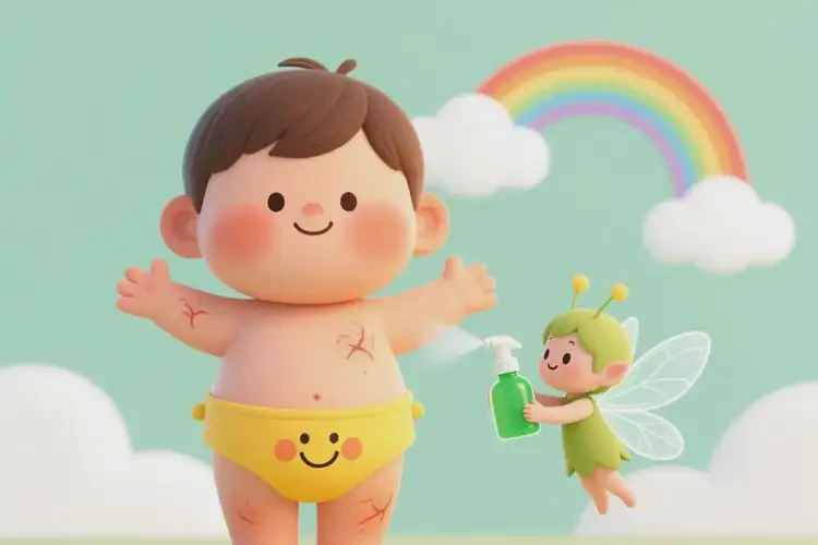 兒童肚子上經(jīng)常長(zhǎng)濕疹可不可以根治(圖1)