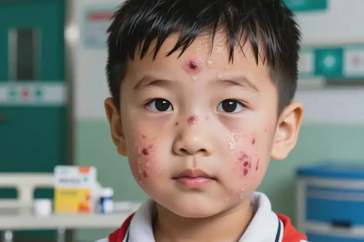 小學生臉上出現(xiàn)濕疹可不可以根治(圖4)