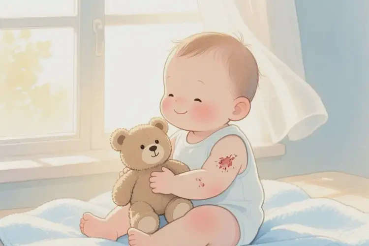 寶寶身上偶爾長濕疹可不可以根治(圖4)