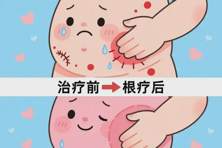 小儿肚子上长湿疹可不可以根治(图3)