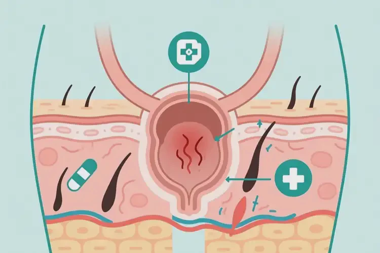 男人肛周出湿疹可不可以根治(图1)