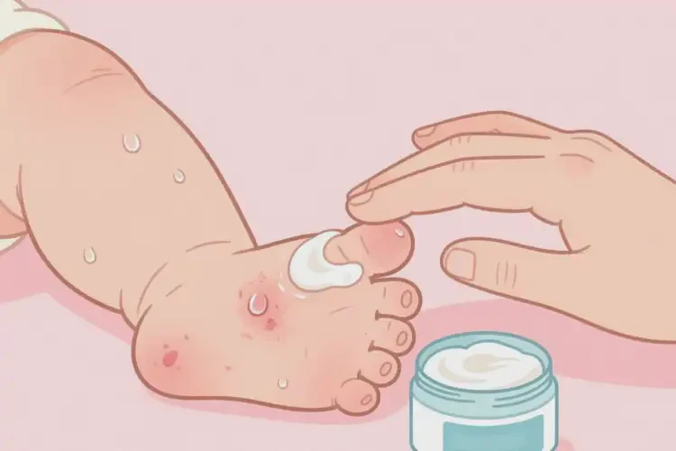 寶寶腳上容易長濕疹可不可以根治(圖3)