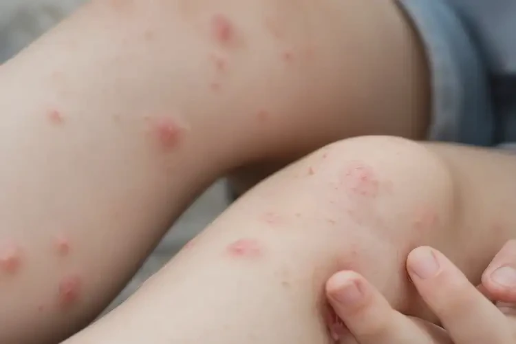 孩子四肢起濕疹不管它會自己痊愈嗎(圖4)