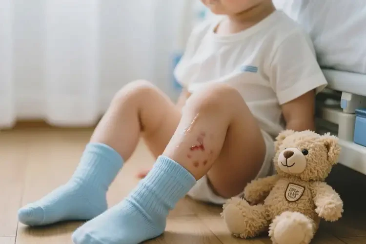小孩小腿容易起濕疹可不可以根治(圖1)