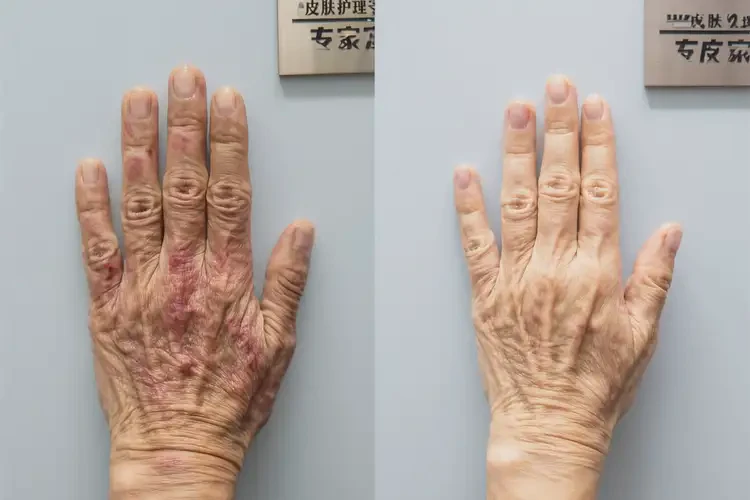 老年人手上出現(xiàn)濕疹可不可以根治(圖3)