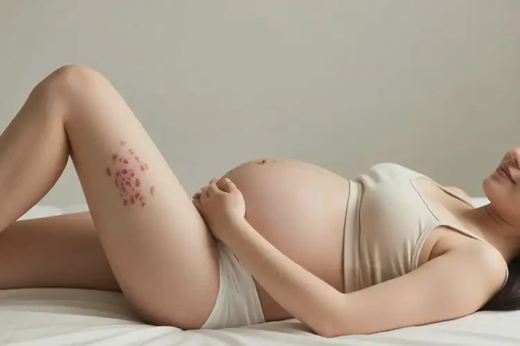 產(chǎn)婦大腿上有濕疹可不可以根治(圖1)