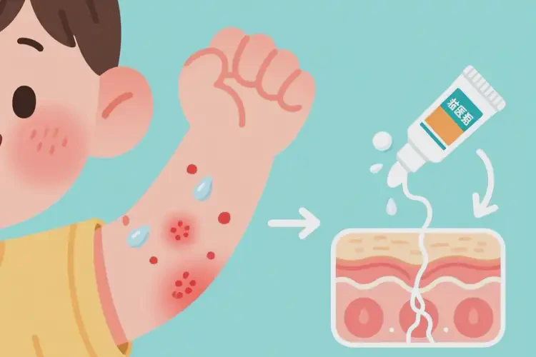 少兒手臂偶爾起濕疹可不可以根治(圖3)