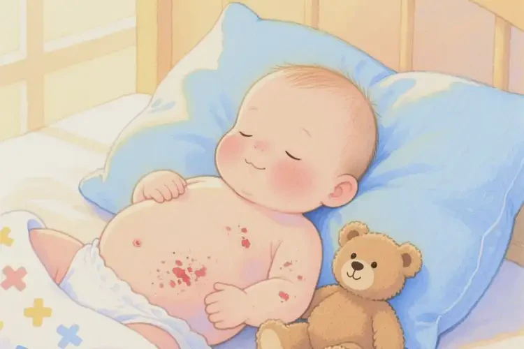 幼兒肚子偶爾起濕疹可不可以根治(圖1)