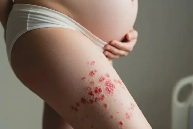 產(chǎn)婦大腿上經(jīng)常長濕疹可不可以根治(圖4)
