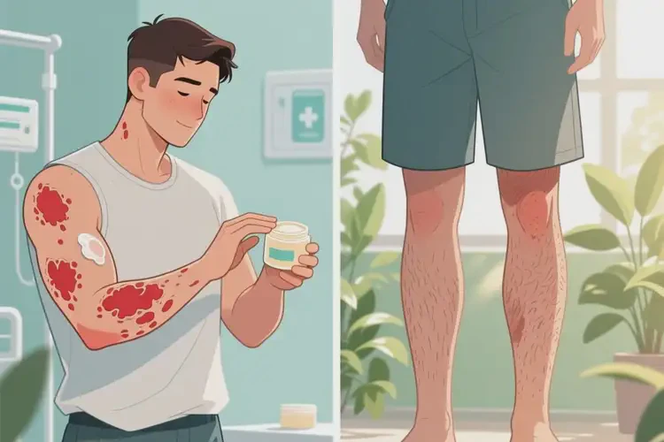 男性四肢偶尔长湿疹可不可以根治(图4)