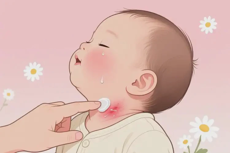 嬰幼兒脖子上長濕疹能夠徹底治愈嗎(圖4)