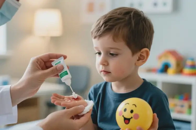 少兒手上出濕疹可不可以根治(圖1)