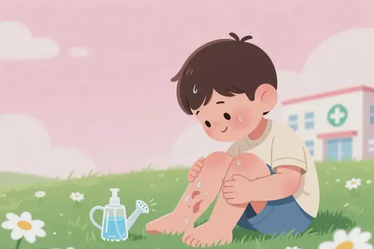 孩子小腿上容易起濕疹可不可以根治(圖3)