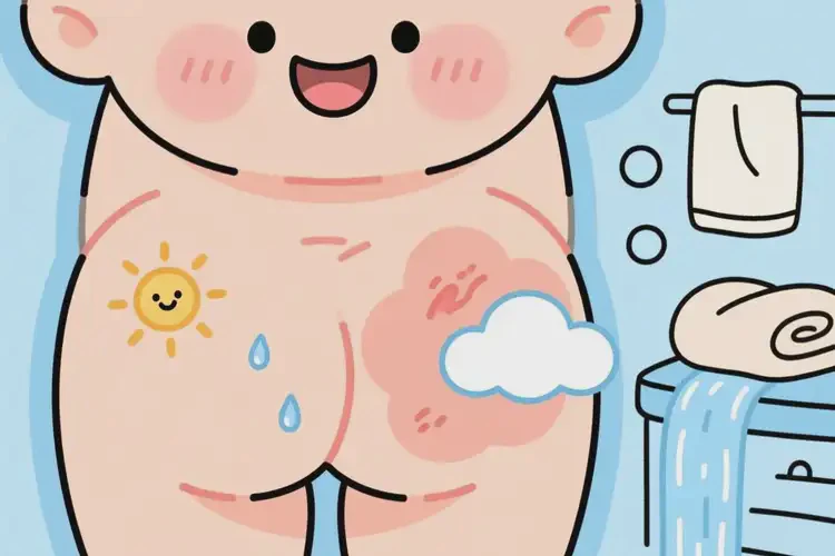 小兒屁股上容易長濕疹可不可以根治(圖2)