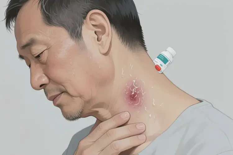 男性脖子上出濕疹可不可以根治(圖3)