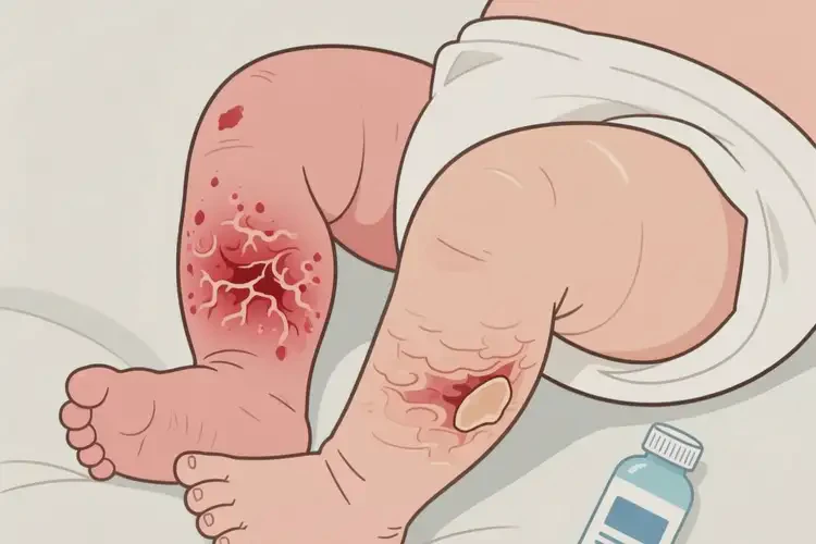 新生兒大腿偶爾起濕疹可不可以根治(圖2)