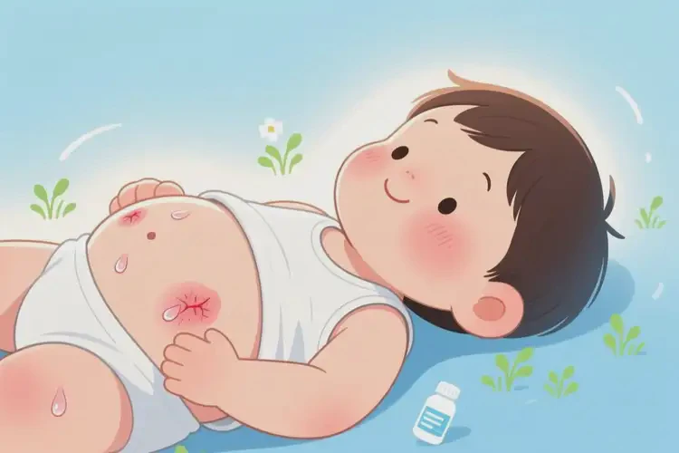 小孩肚子上有濕疹可不可以根治(圖4)