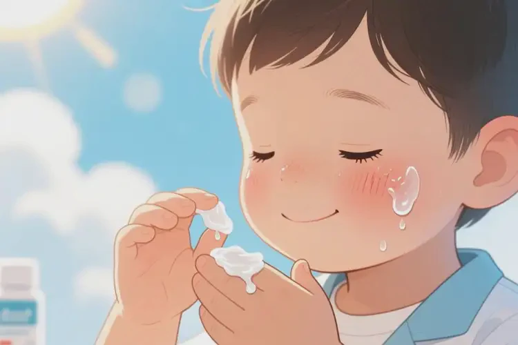 兒童臉上容易起濕疹可以徹底自愈嗎(圖3)