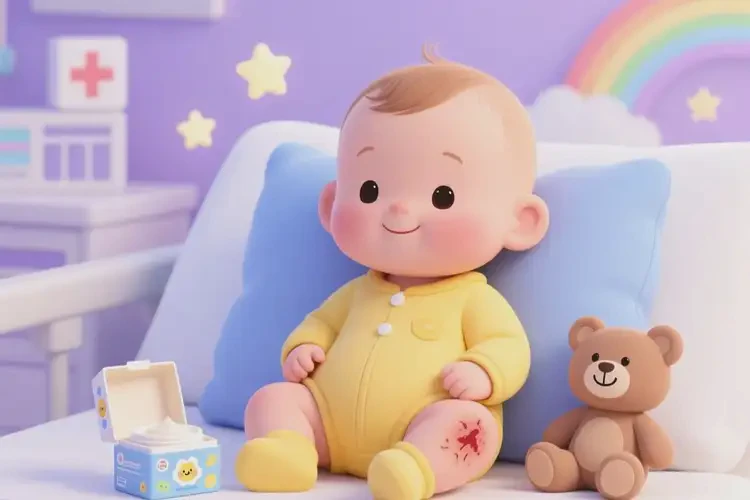 嬰幼兒屁股上出現(xiàn)濕疹可不可以根治(圖2)