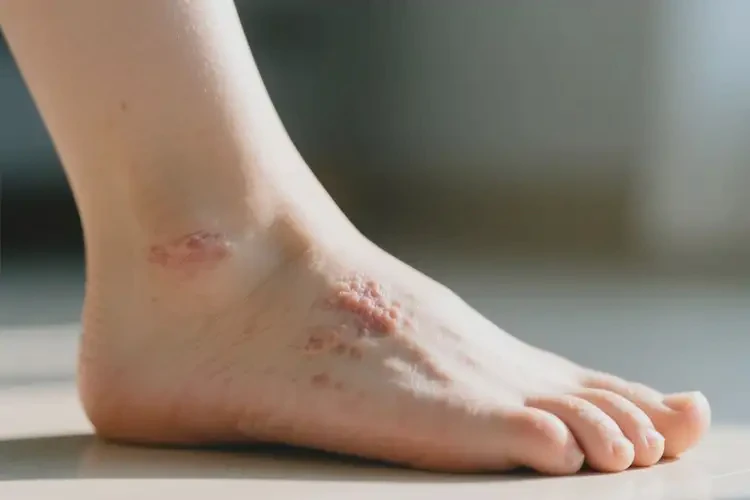 女性腳上出濕疹可不可以根治(圖4)