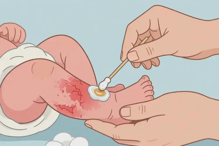 新生兒小腿上長濕疹可不可以根治(圖2)