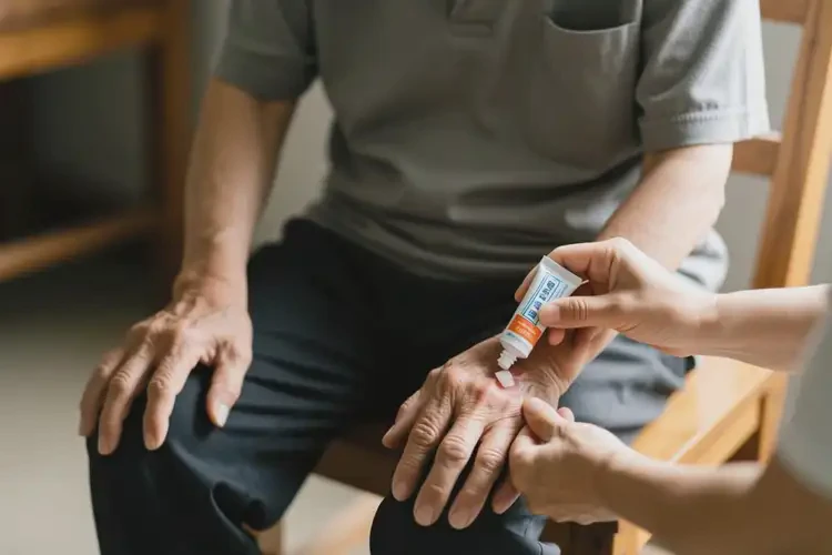 老人四肢出現(xiàn)濕疹可不可以根治(圖2)