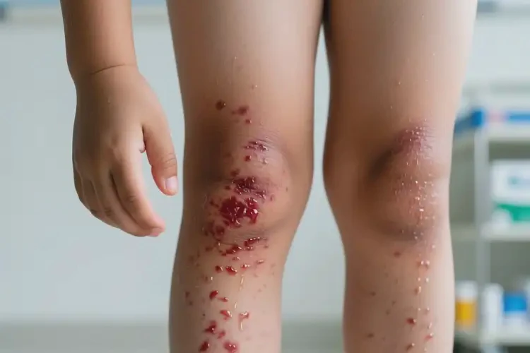 小孩四肢起湿疹可不可以根治(图3)