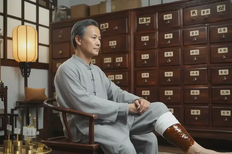 男性小腿出現(xiàn)濕疹可不可以根治(圖1)