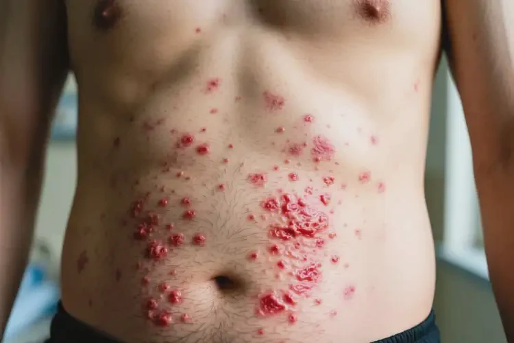 男人肚子上出湿疹可不可以根治(图4)