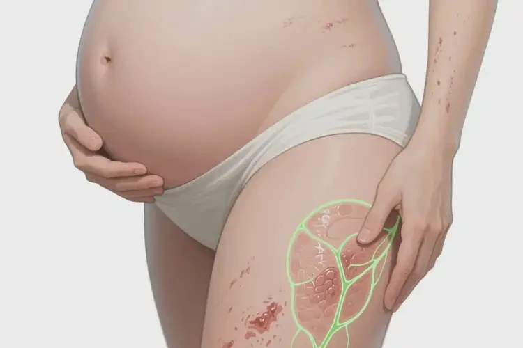 產婦小腿上起濕疹可不可以根治(圖2)