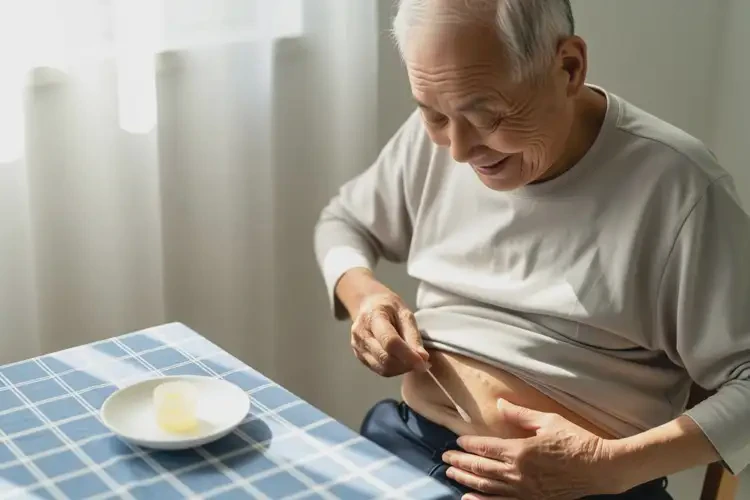 高齡老人肚子上出現(xiàn)濕疹能不能根治(圖2)