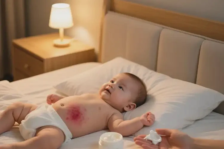 嬰兒肚子上出濕疹可不可以根治(圖2)