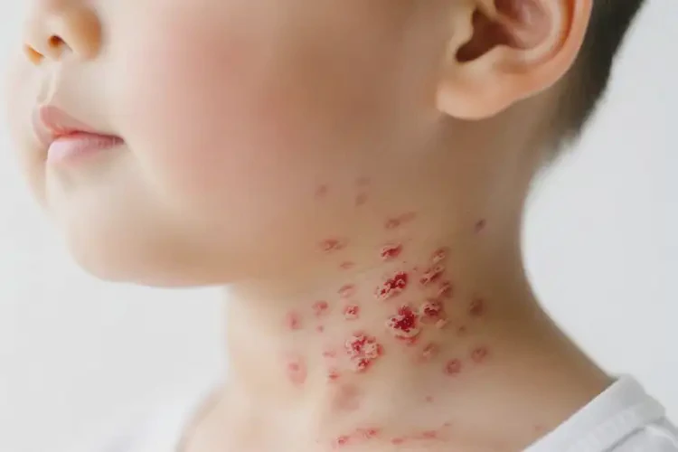 少兒脖子上有濕疹可不可以根治(圖4)