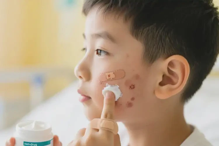 小學生面部容易長濕疹可不可以根治(圖1)