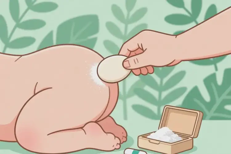 宝宝肛周偶尔起湿疹可以治好吗(图1)