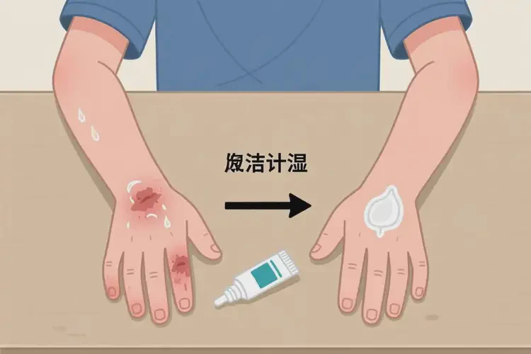 青少年手上有湿疹可不可以根治(图2)