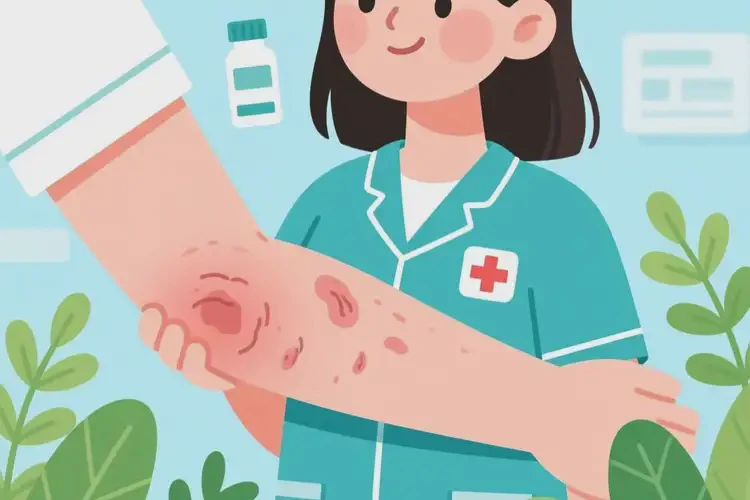 女性手臂上容易长湿疹可不可以根治(图2)