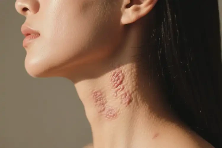 女人脖子上有濕疹能不能根治(圖3)