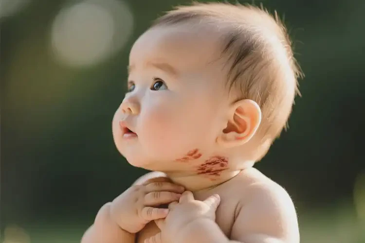 嬰兒脖子出現(xiàn)濕疹可不可以根治(圖3)