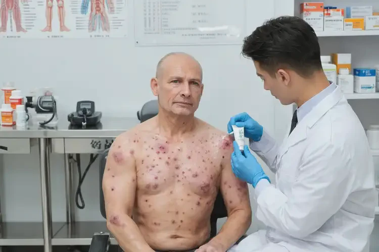 男人全身有濕疹不管它會自己自愈嗎(圖3)