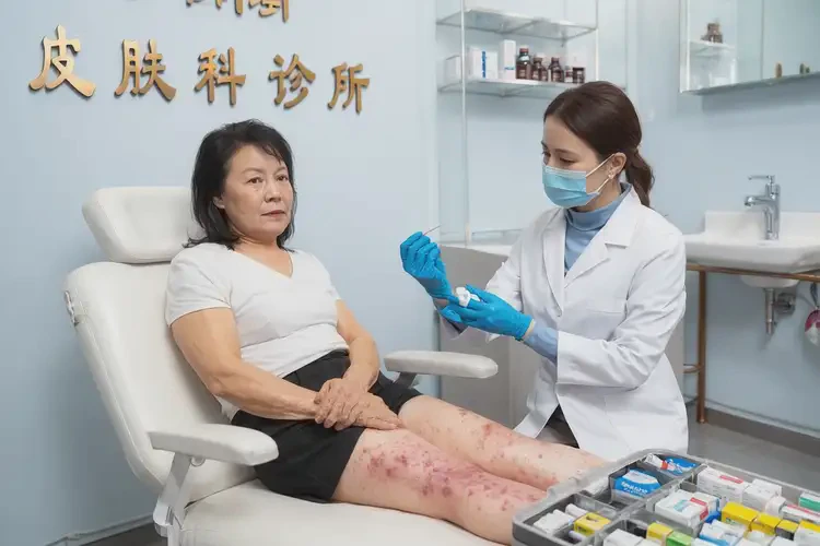 女人大腿容易起濕疹可不可以根治(圖3)