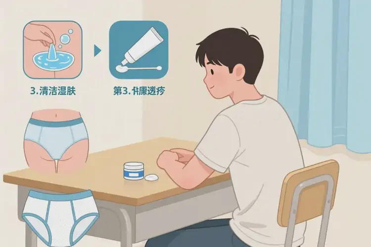 大學(xué)生肛周長(zhǎng)濕疹能不能徹底自愈(圖4)